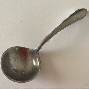 ❄️ Wilton Armetale vintage pewter small serving ladle spoon EUC
